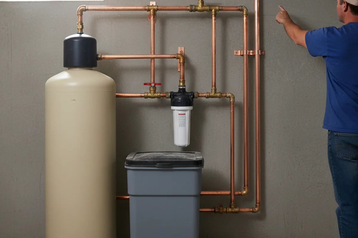 Whole-house water treatment system installed in Nancy